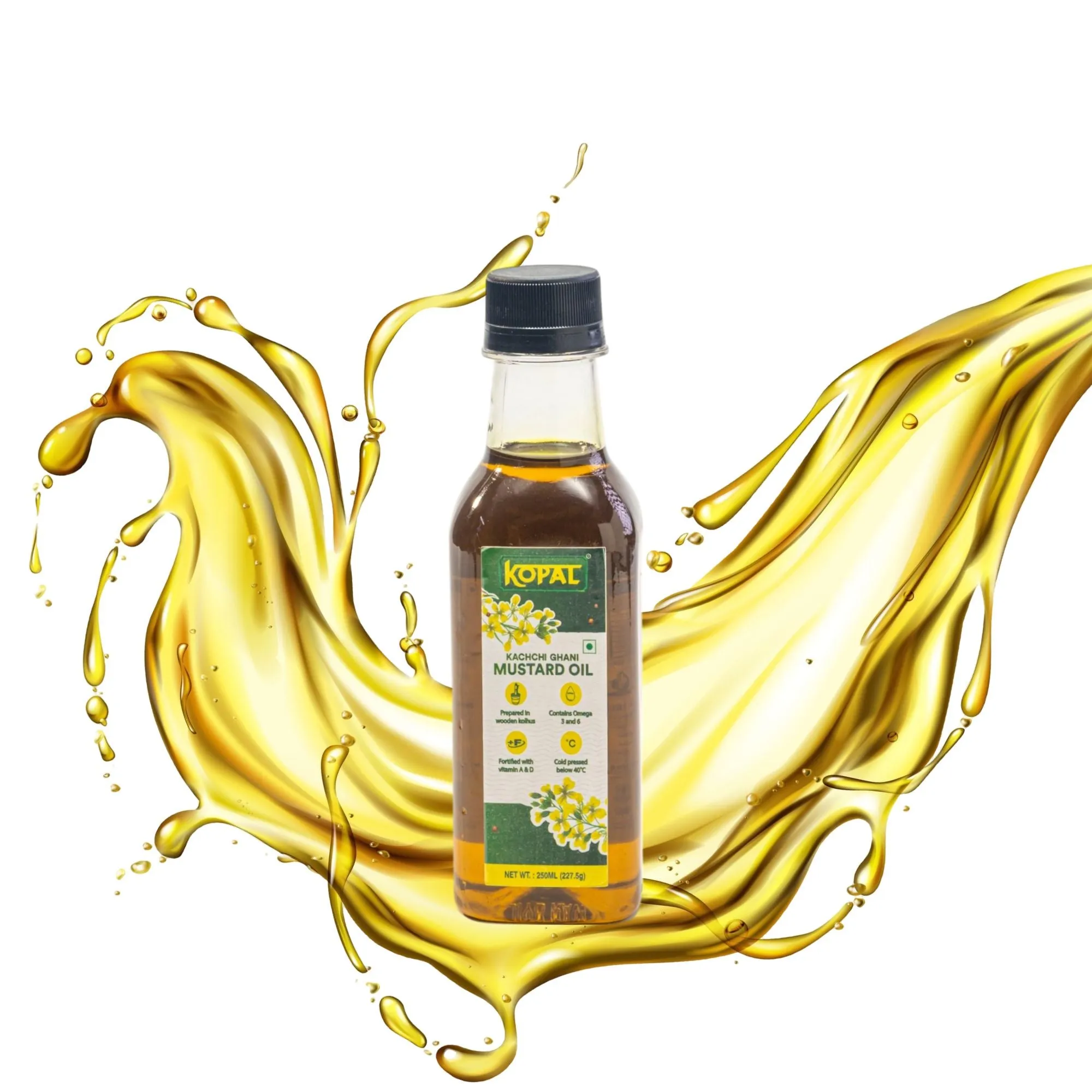 Kopal Cold-Pressed Oil, 200ml Bottle